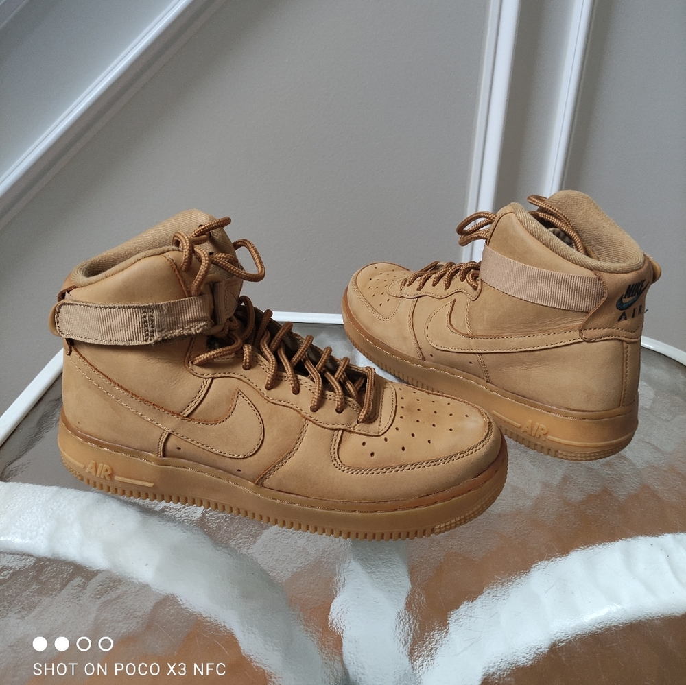 Air Force 1 High LV8 GS Flax 6.5y women's 8